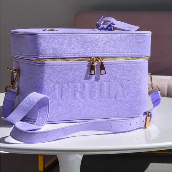 TRULY | Purple Makeup Bag | Almalfi Luxury Travel Trunk - Picture 2 of 8